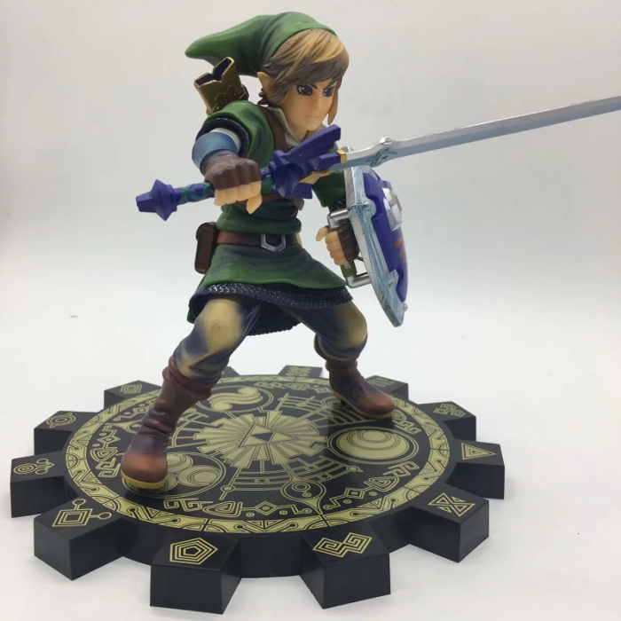 Bandai The Legend of Zelda Skyward Sword PVC Action Figure 1 7 Toy Zelda Link Figurine - Zelda Plush
