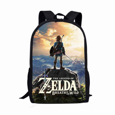 Game The Legend of Zelda Schoolbag Children Backpack Big Capacity Travel Laptop Bag Kawaii Student Cosplay 1 - Zelda Plush