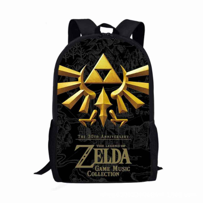 Game The Legend of Zelda Schoolbag Children Backpack Big Capacity Travel Laptop Bag Kawaii Student Cosplay 3 - Zelda Plush