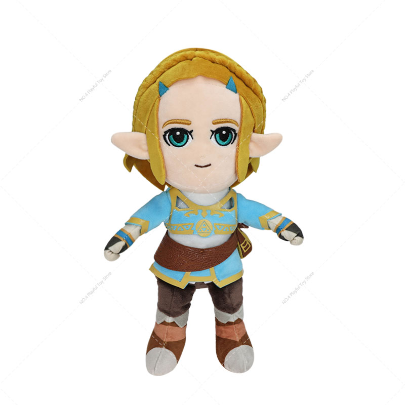 New Arrived Cartoon Zelda Plush Toys Cute Princess Zelda and Link boy Soft Stuffed Plush Dolls 5 - Zelda Plush
