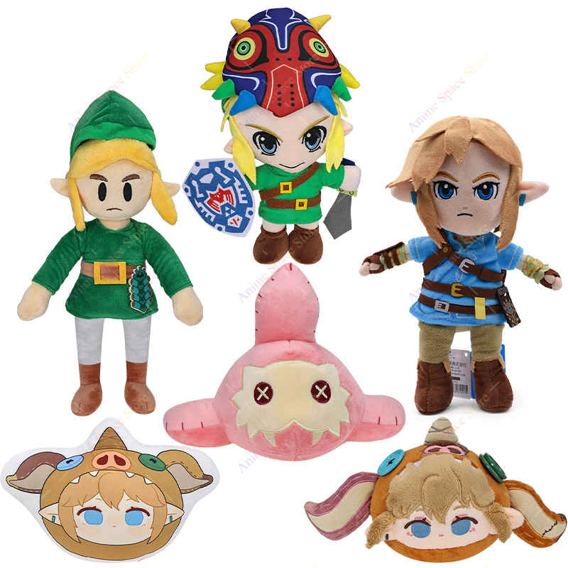New Zelda Breath of the Wild Plush Doll Anime Link Sand Seal Bokoblin Link With Bokoblin - Zelda Plush