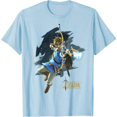 Newest Legend Adventure In The Kingdom of Helaru Game Boys T shirt 2023 Cartoon Zelda 3D - Zelda Plush