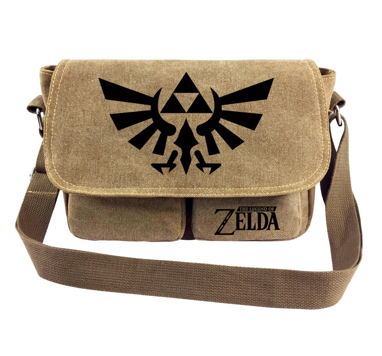 The Legend of Zelda Wild Breath Cross body Bag Messenger Bags Canvas Shoulder Bag Cartoon Anime 2 - Zelda Plush