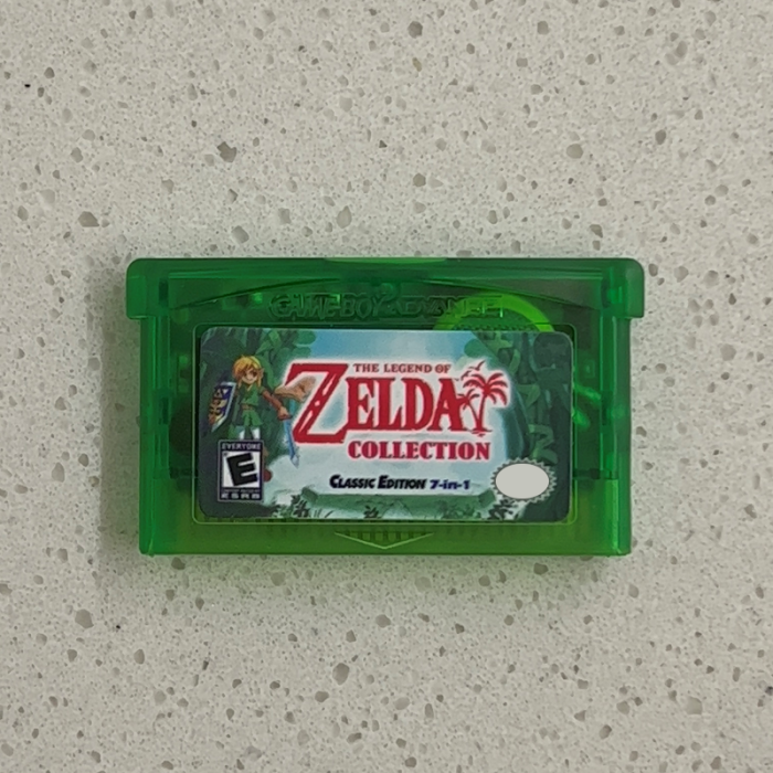 Zelda 7 In 1 GBA Series Game Cartridge 32 Bit Video Game Console Card USA EUR 1 - Zelda Plush