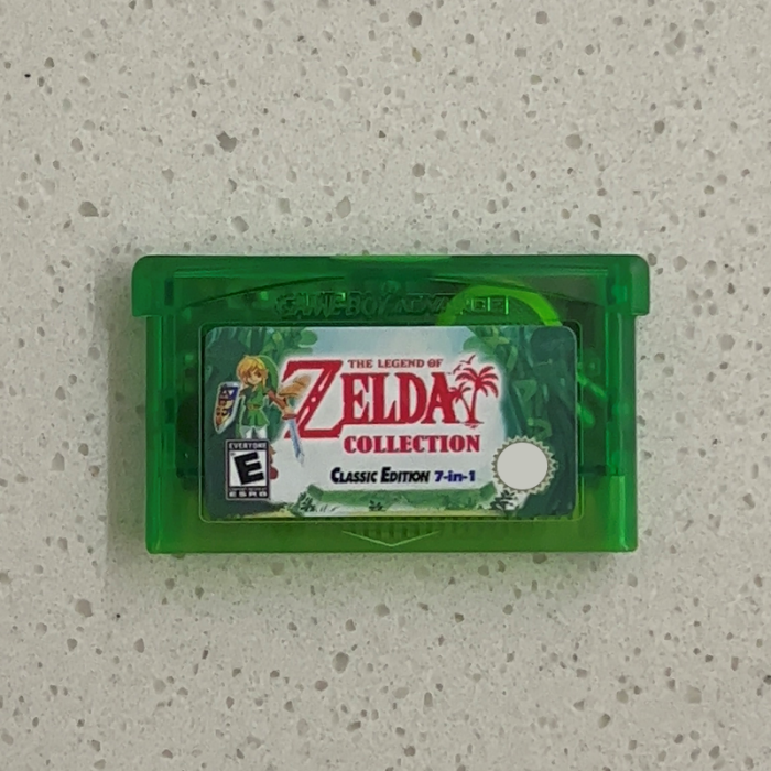 Zelda 7 In 1 GBA Series Game Cartridge 32 Bit Video Game Console Card USA EUR 2 - Zelda Plush