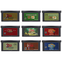 Zelda GBA Game Cartridge 32 Bit Video Game Console Card A Link to the Past Awakening - Zelda Plush